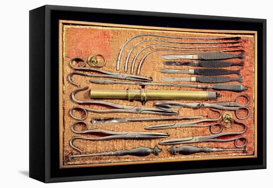 Surgical Instruments (Photo)-Italian-Framed Premier Image Canvas