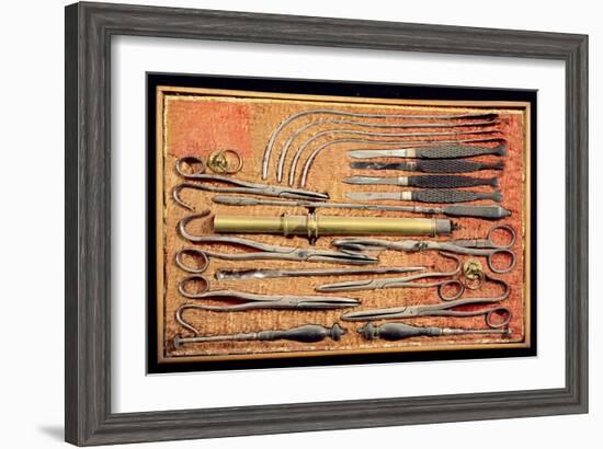 Surgical Instruments (Photo)-Italian-Framed Giclee Print