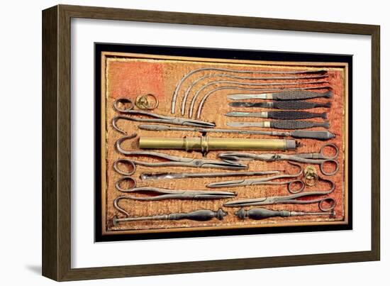 Surgical Instruments (Photo)-Italian-Framed Giclee Print