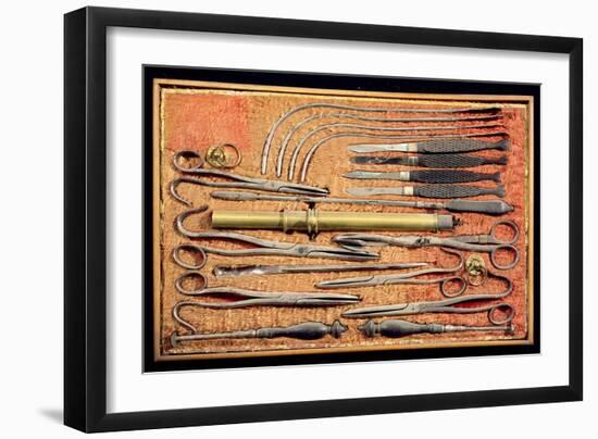 Surgical Instruments (Photo)-Italian-Framed Giclee Print