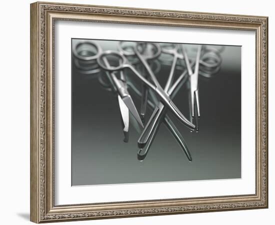 Surgical Instruments-Tek Image-Framed Photographic Print