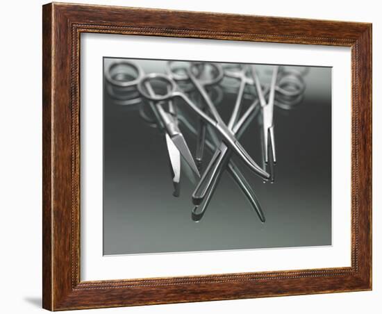 Surgical Instruments-Tek Image-Framed Photographic Print