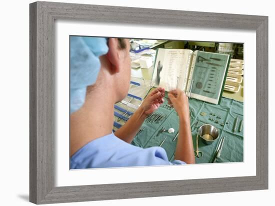 Surgical Instruments-Arno Massee-Framed Photographic Print