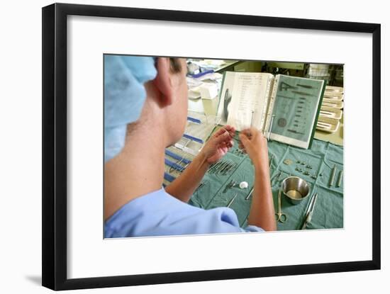 Surgical Instruments-Arno Massee-Framed Photographic Print
