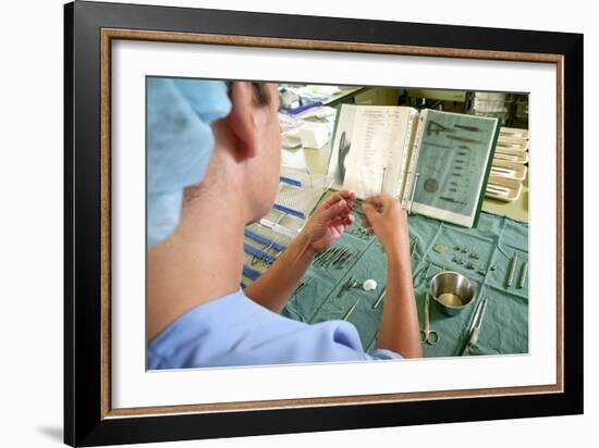 Surgical Instruments-Arno Massee-Framed Photographic Print