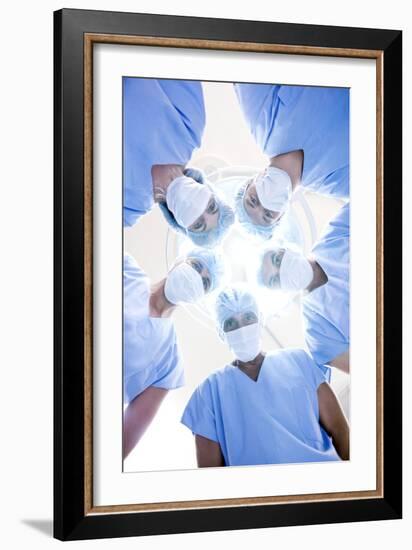 Surgical Team-Science Photo Library-Framed Photographic Print