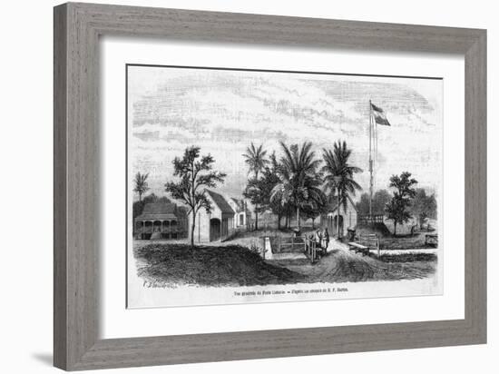 Suriname Coronie-null-Framed Art Print