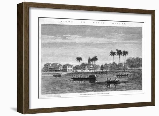 Suriname Parammaribo-null-Framed Art Print