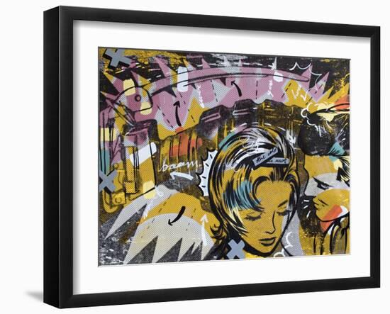 Surprise B-Dan Monteavaro-Framed Giclee Print