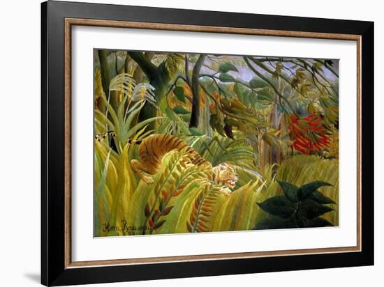 Surprise-Henri Rousseau-Framed Art Print