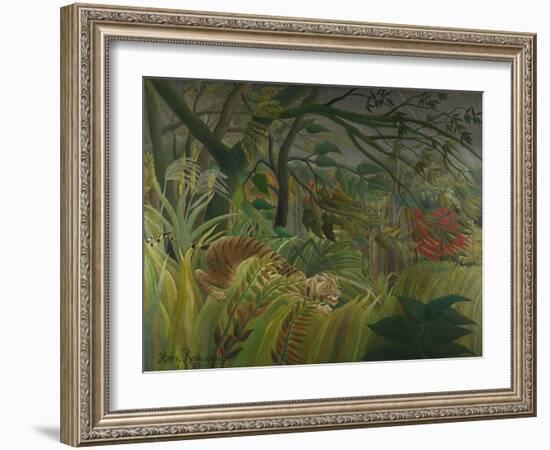 Surprised!, 1891-Henri Rousseau-Framed Giclee Print