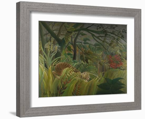 Surprised!, 1891-Henri Rousseau-Framed Giclee Print