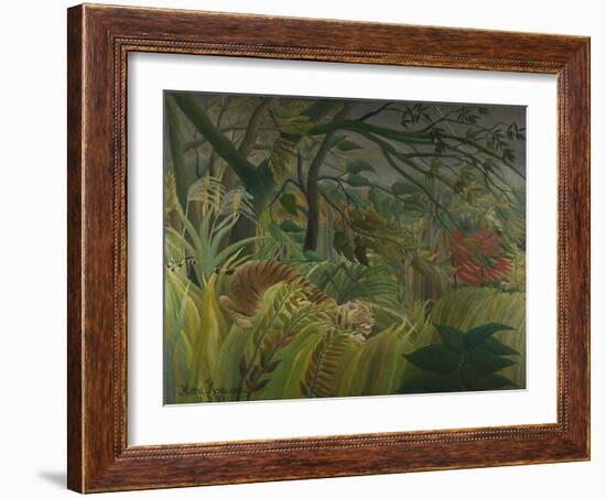 Surprised!, 1891-Henri Rousseau-Framed Giclee Print