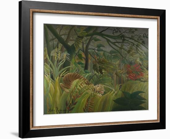 Surprised!, 1891-Henri Rousseau-Framed Giclee Print