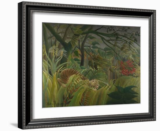 Surprised!, 1891-Henri Rousseau-Framed Giclee Print