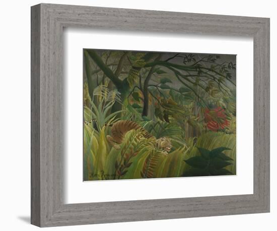 Surprised!, 1891-Henri Rousseau-Framed Giclee Print