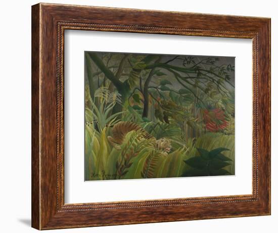 Surprised!, 1891-Henri Rousseau-Framed Giclee Print