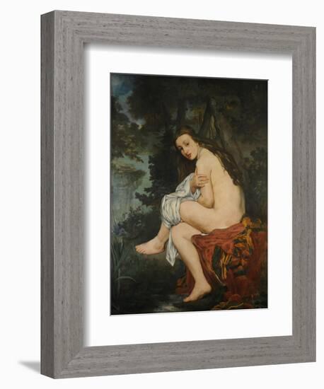 Surprised Nymph, 1861-Edouard Manet-Framed Giclee Print