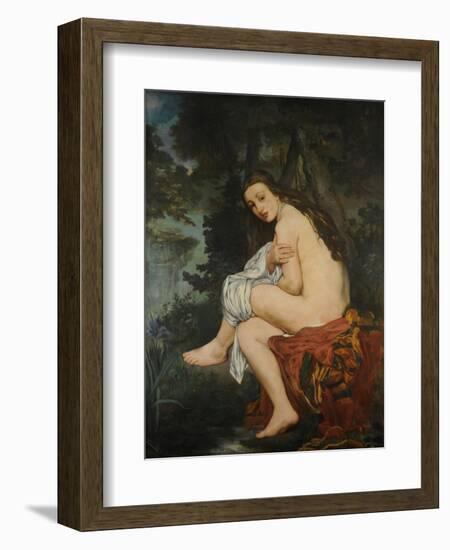 Surprised Nymph, 1861-Edouard Manet-Framed Giclee Print