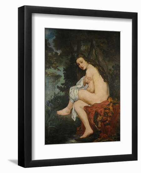 Surprised Nymph, 1861-Edouard Manet-Framed Giclee Print