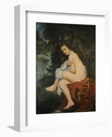 Surprised Nymph, 1861-Edouard Manet-Framed Giclee Print