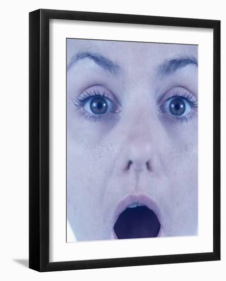 Surprised Woman-Cristina-Framed Photographic Print