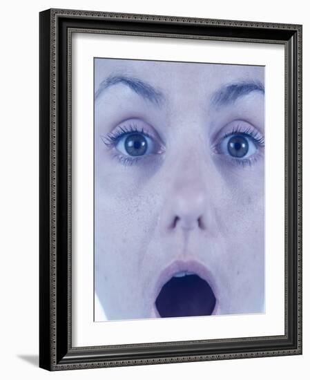 Surprised Woman-Cristina-Framed Photographic Print