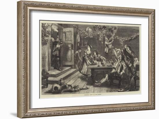 Surprised-Sir John Gilbert-Framed Giclee Print