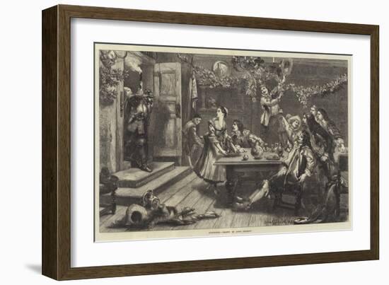 Surprised-Sir John Gilbert-Framed Giclee Print