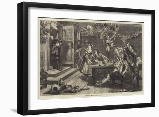 Surprised-Sir John Gilbert-Framed Giclee Print