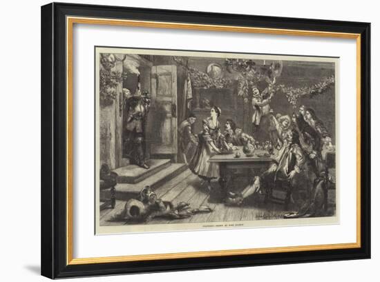 Surprised-Sir John Gilbert-Framed Giclee Print