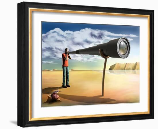 Surreal Photographer-paul fleet-Framed Art Print