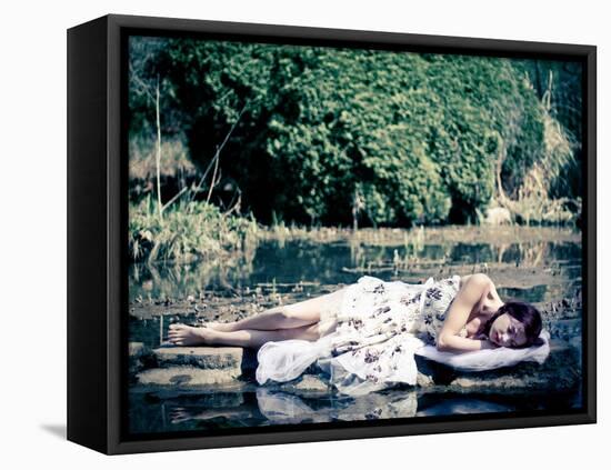 Surreal Sleep-Jess Rigley-Framed Premier Image Canvas