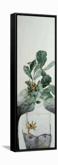 Surreal Women with Golden Orb Spiders, 2016-Susan Adams-Framed Premier Image Canvas