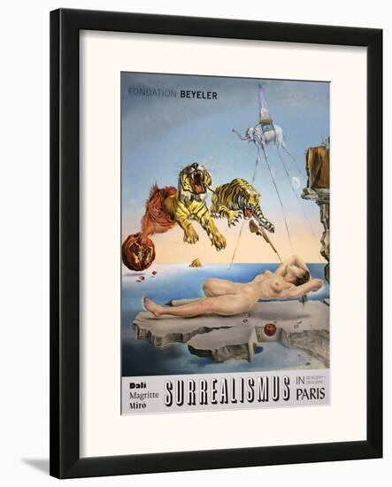 Surrealism in Paris-Salvador Dalí-Framed Art Print