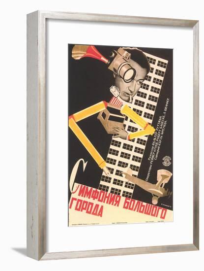 Surrealist Russian Poster-null-Framed Giclee Print