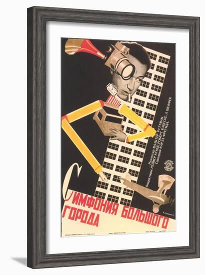 Surrealist Russian Poster-null-Framed Giclee Print