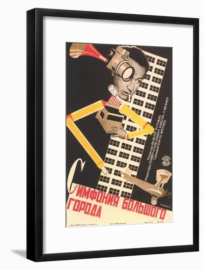 Surrealist Russian Poster-null-Framed Giclee Print