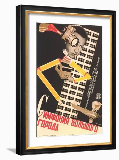 Surrealist Russian Poster-null-Framed Giclee Print