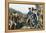 Surrender of British Army to Washington and Rochambeau at Yorktown, c.1781-null-Framed Premier Image Canvas