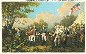 Surrender of Burgoyne, Revolutionary War