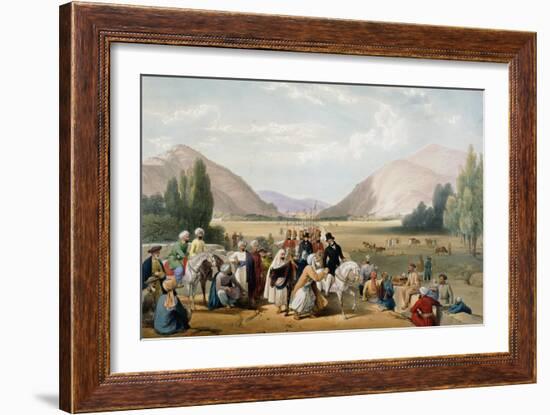 Surrender of Dost Mohammad Khan, Kabul, First Anglo-Afghan War, 1838-1842-James Atkinson-Framed Giclee Print