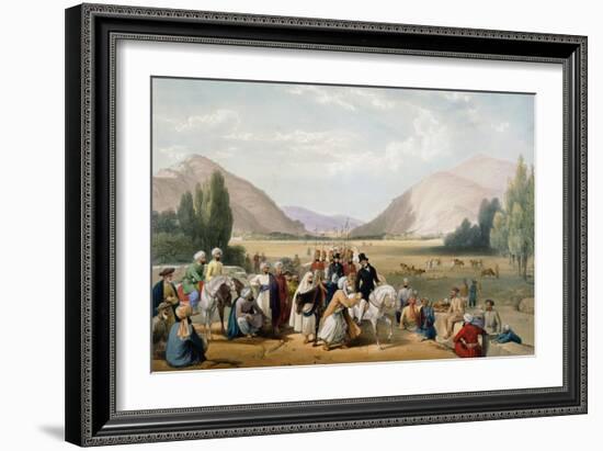 Surrender of Dost Mohammad Khan, Kabul, First Anglo-Afghan War, 1838-1842-James Atkinson-Framed Giclee Print