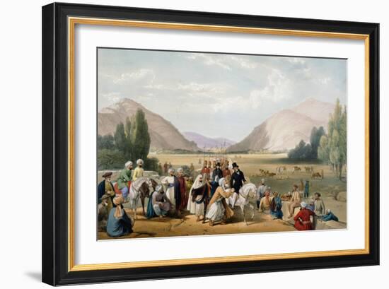 Surrender of Dost Mohammad Khan, Kabul, First Anglo-Afghan War, 1838-1842-James Atkinson-Framed Giclee Print