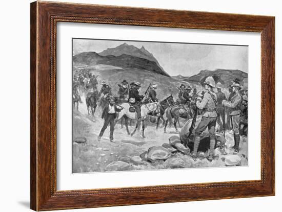 Surrender of General Prinsloo, July 30, 1900-Ernest Prater-Framed Giclee Print