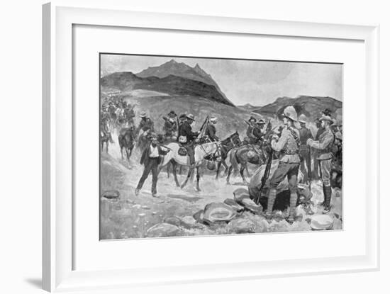 Surrender of General Prinsloo, July 30, 1900-Ernest Prater-Framed Giclee Print