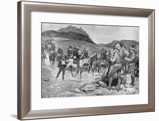 Surrender of General Prinsloo, July 30, 1900-Ernest Prater-Framed Giclee Print