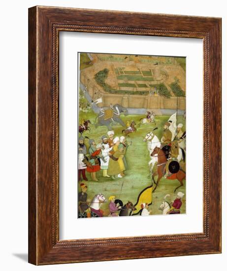 Surrender of Kandahar-null-Framed Art Print