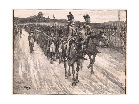 surrender of lord cornwallis yorktown ad 1781 giclee print by henry