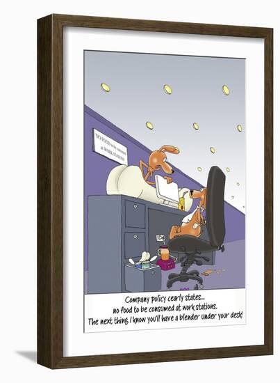 Surreptitious Snack-FS Studio-Framed Giclee Print